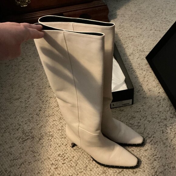 Freda Salvador LANA boot White/Creme Size 7.5 *BRAND NEW IN BOX* - Picture 6 of 8